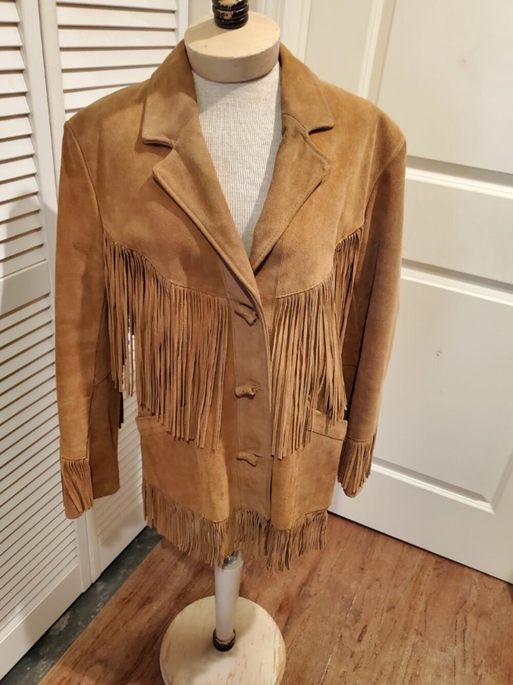 Vintage Western fringed jacket - Picture 2 of 10
